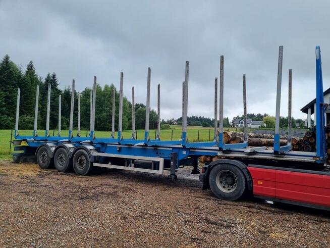 Naczepa MHS do drewna