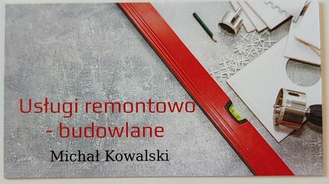 Usługi remontowo - budowlane