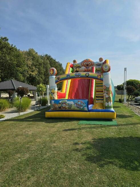 Dmuchaniec dmuchana zjeżdżalnia wynajem zamek dmuchańce