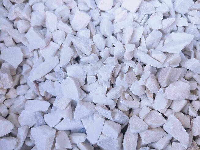 Kamień ozdobny Grys Premium - Biała Marianna o frakcji 8-16.