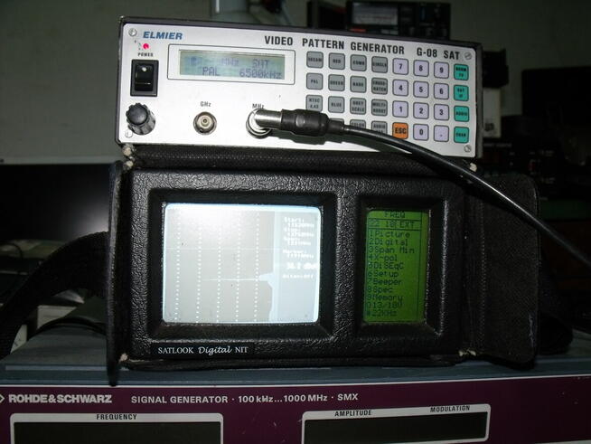 TV Analizer Widma i Generator SAT Zestaw Kontrolny