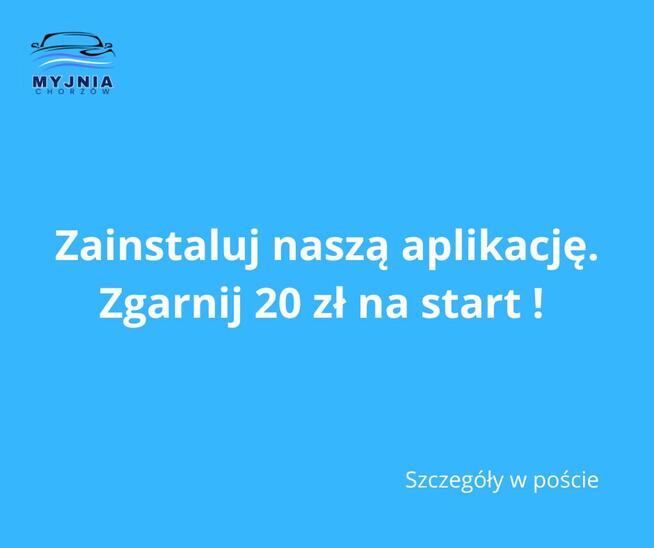 Myjnia bezdotykowa Chorzów | zarejestruj się i zgarnij 20zł