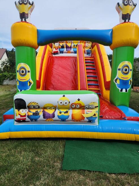 Dmuchaniec dmuchana zjeżdżalnia wynajem zamek dmuchańce