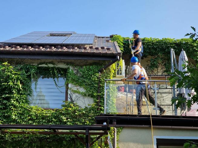 Mycie paneli fotowoltaicznych