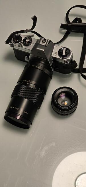 Aparat fotograficzny analogowy Pentax Asahi