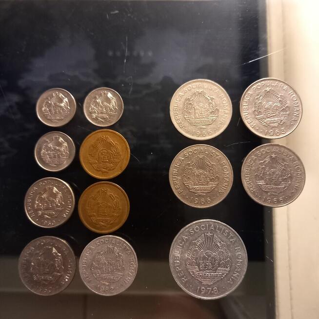 monety obiegowe 1953 - 1978 LEU Rumunia Romania Romina cena