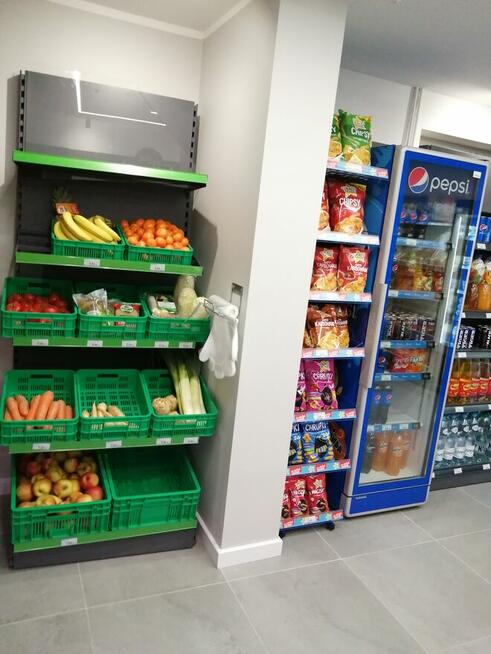 Regał warzywniczy, regał na warzywa 100cm, regał sklepowy Mago