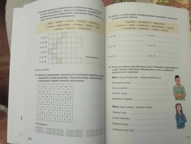 Jutro pójdę w świat 4, zeszyt cwiczen, język polski