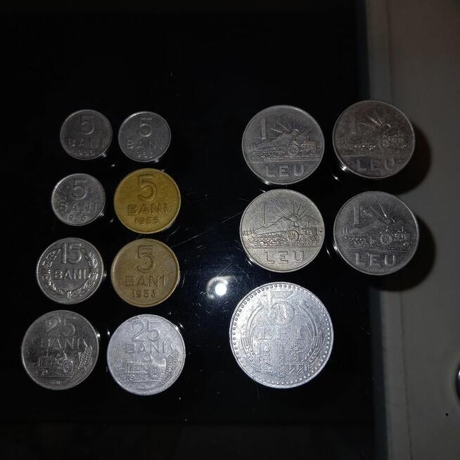 monety obiegowe 1953 - 1978 LEU Rumunia Romania Romina cena
