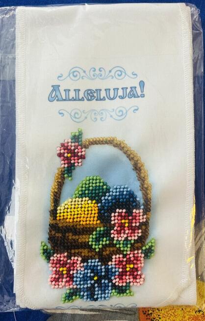 Kokarda wielkanocna na koszyk