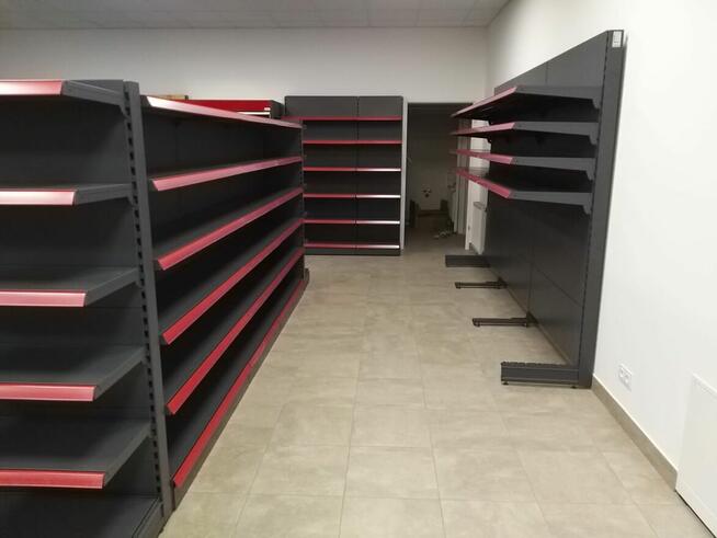 Regał sklepowy przyścienny nad zamrażarką, L1000