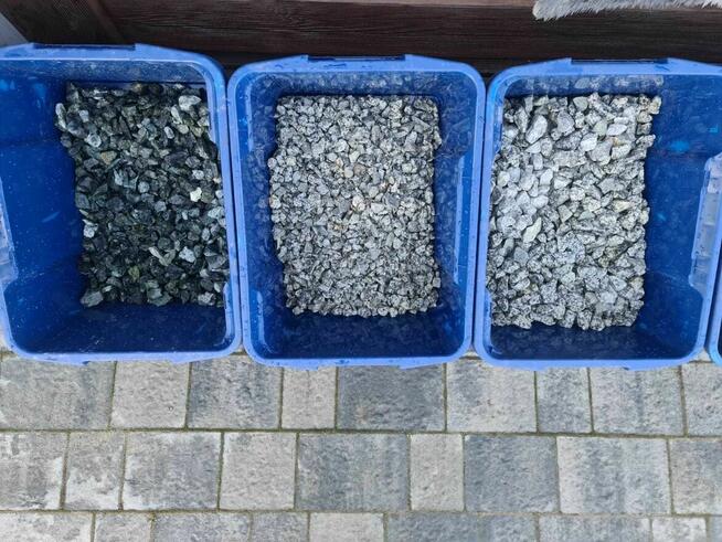 Kamień ogrodowy - Grys granitowy Dalmatyńczyk 8-16 / 16-22 H