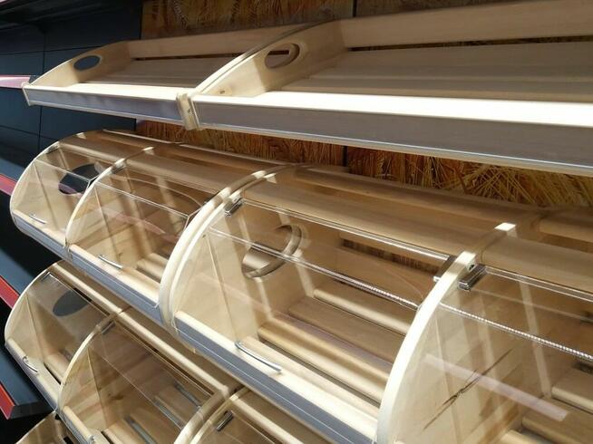 Regał sklepowy piekarniczy regał na pieczywo 1,0m