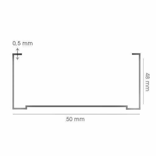 Profesjonalny Profil CW 50, 3m – PROMOCJA -15%