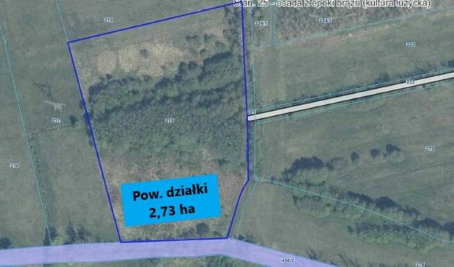 Działka rolna 2,73 ha, gmina Stepnica