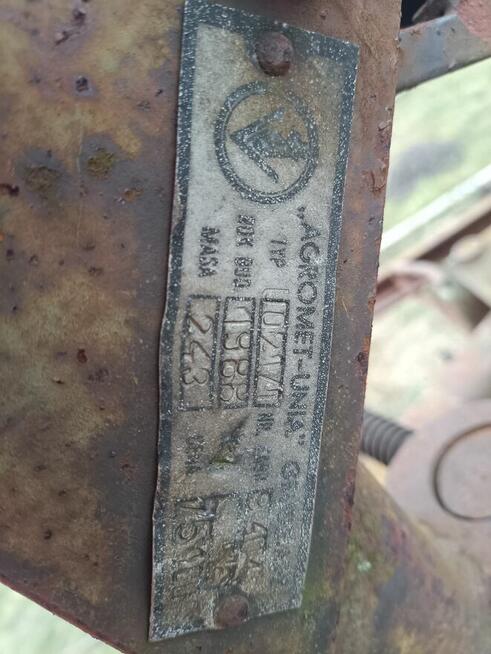 Pług 2 skibowy Unia Grudziądz