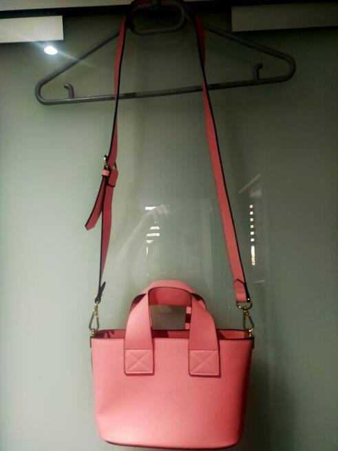 Nowa torebka marki Zara w kolorze pudrowego różu