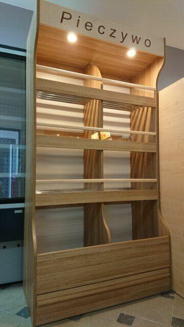 Regał piekarniczy regały piekarnicze meble sklepowe na piecz