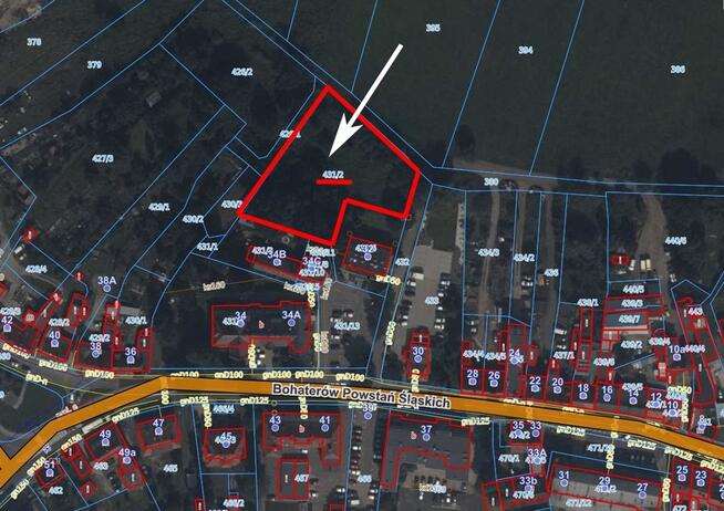 Działka na sprzedaż bud.-usług. 27 ar. Niemodlin