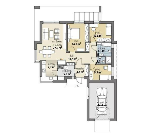 Sprzedaż Nowy Dom wolnostoj. pow.mieszkalna 99 m2