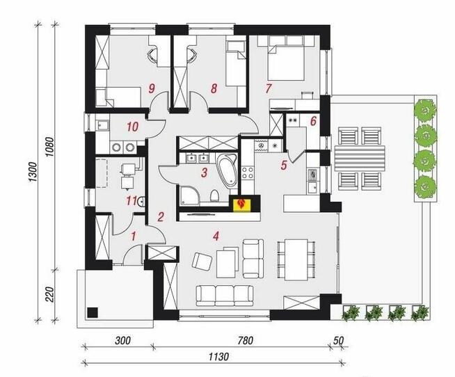 Sprzedaż Nowy Dom wolnost. pow.mieszkalna 105,09m2