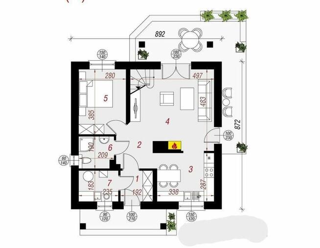 Sprzedaż Nowy Dom wolnostojący pow.mieszk. 101,63m