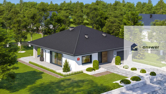 NOWOCZESNA PARTERÓWKA W LIPINIE, GM. RADWANICE