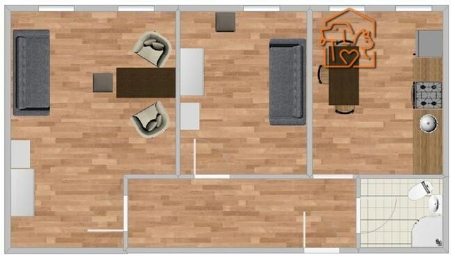 Berlińskiego 22, Bałuty, 2 przytulne pokoje