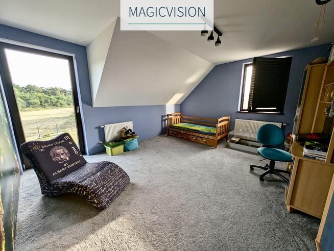 Nowoczesna willa w Woli Batorskiej na 22ar