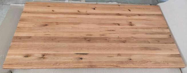 blat dębowy dąb dziki z sękami drewno deska naturalny