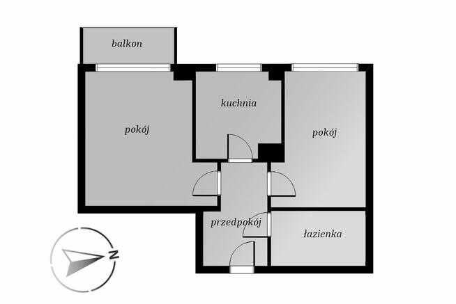 2-pokojowe mieszkanie, klima, miejsce postojowe