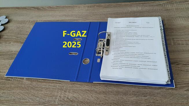 Procedury F-gaz 2024 - wersja elektroniczna na certyfikat