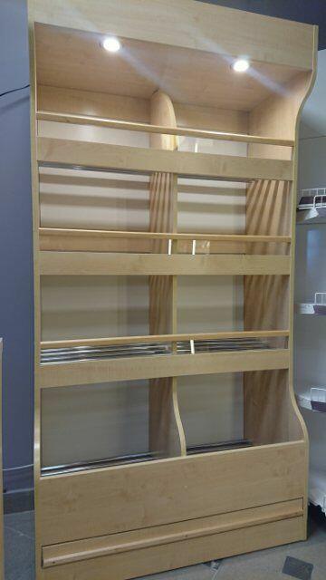 Regał piekarniczy regały piekarnicze meble sklepowe na piecz