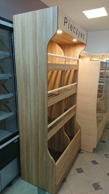 Regał piekarniczy regały piekarnicze meble sklepowe na piecz