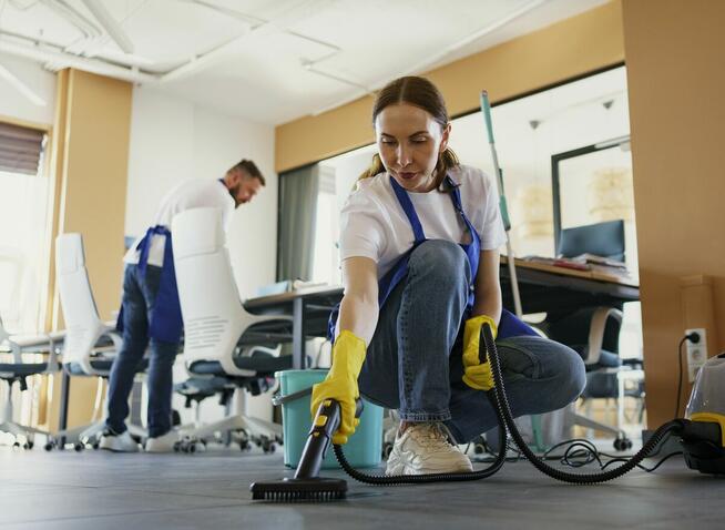 Sprzątanie szkoły - Łódź