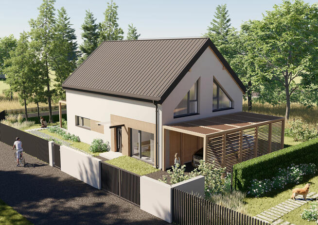 Dom Kozierów, gmina Michałowice, 10km od Krakowa