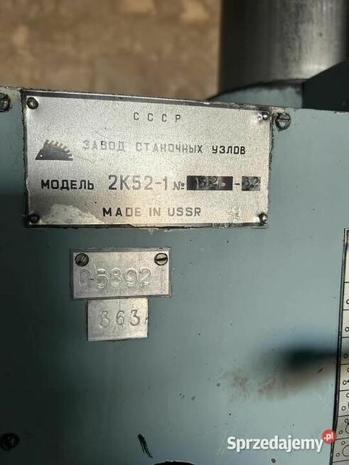 Wiertarka promieniowa 2K52-1