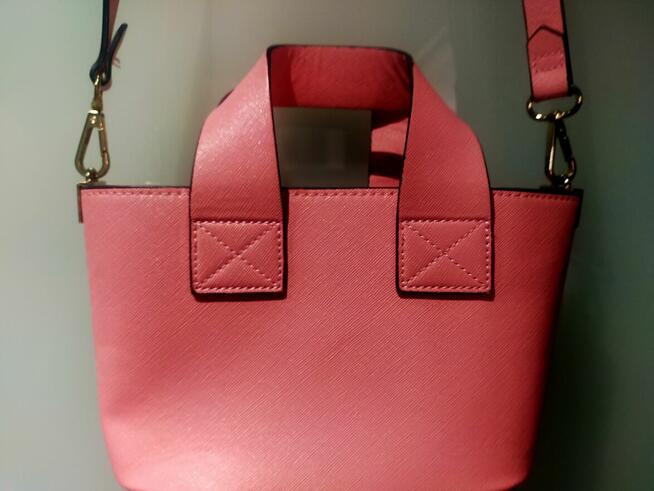 Nowa torebka marki Zara w kolorze pudrowego różu