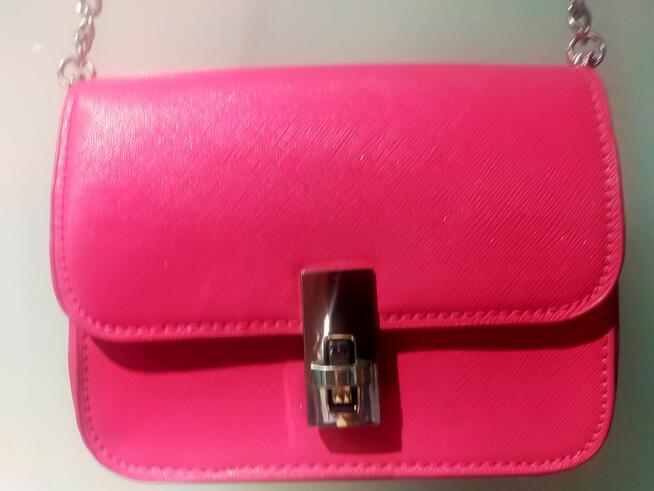 Nowa, różowa torebka marki Zara