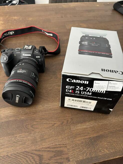 Canon EF 24-70mm f/4L IS USM – idealny stan