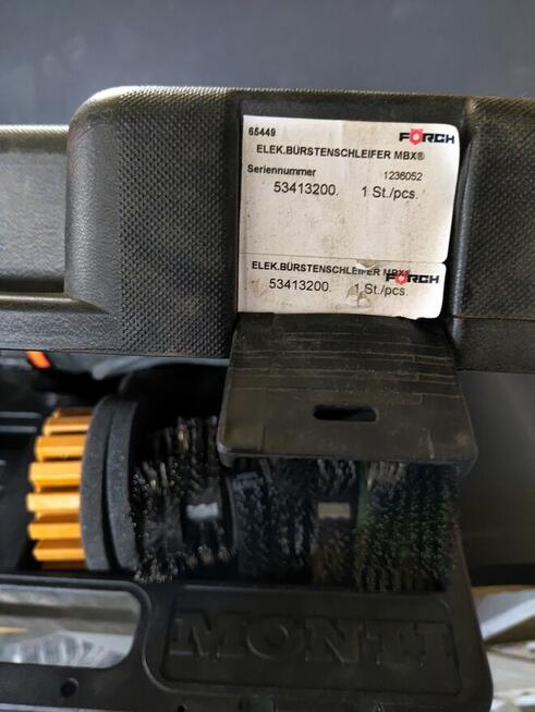 SZLIFIERKA SZCZOTKOWA MBX 2 zestaw, walizka. Okazja!