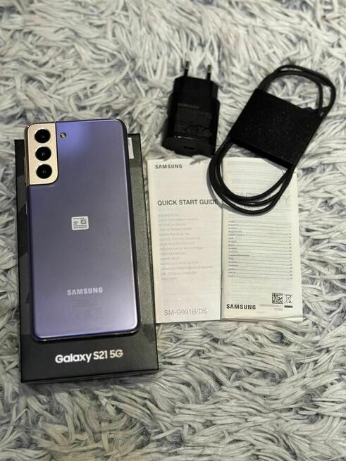 Samsung S21 Phantom Violet 5G 256GB 8GB RAM + Galaxy watch4