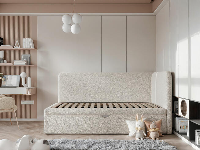 Łóżko dziecięce EVEREST 100x200 z szufladą na pościel