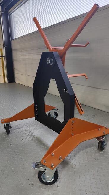 Rozwijak do drutu, bednarki, przewodu elektrycznego. OLMET