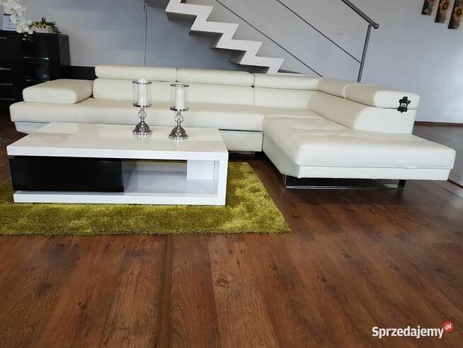 NAROŻNIK nowoczesny 310x206cm! Funkcja spania + pojemnik