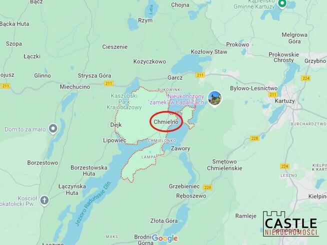 Działka budowlana Chmielno,