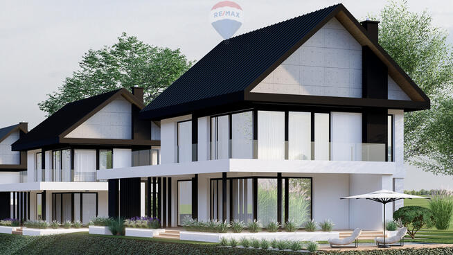 Dom z widokiem na jezioro i Tatry