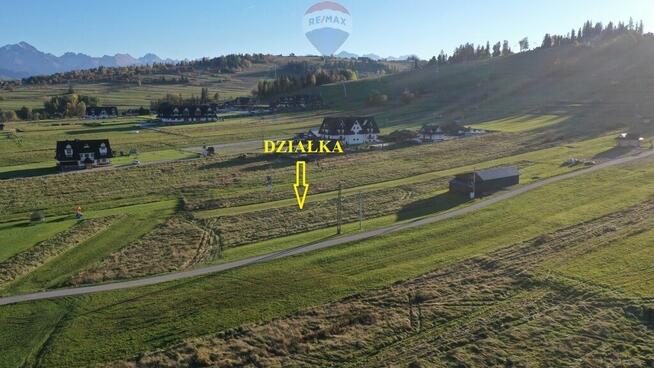 DZIAŁKA W BIAŁCE TATRZAŃSKIEJ Z WIDOKIEM NA TATRY