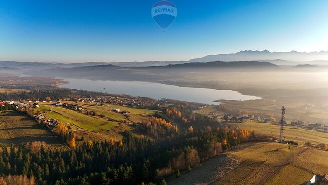 DZIAŁKA Z WIDOKIEM NA TATRY I JEZIORO