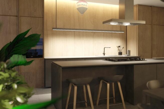 Duża nowoczesna rezydencja z widokiem na stadninę